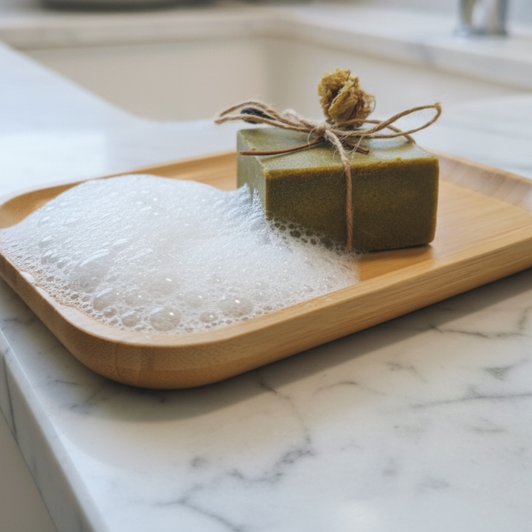 Vegan Friendly Botanical Shampoo Bar | Sulfate-Free