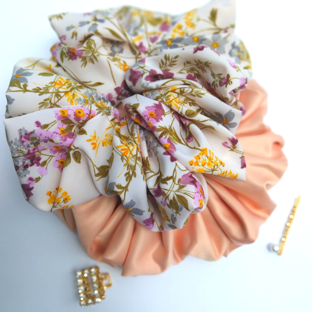 XXL Scrunchies | Sahara Flower
