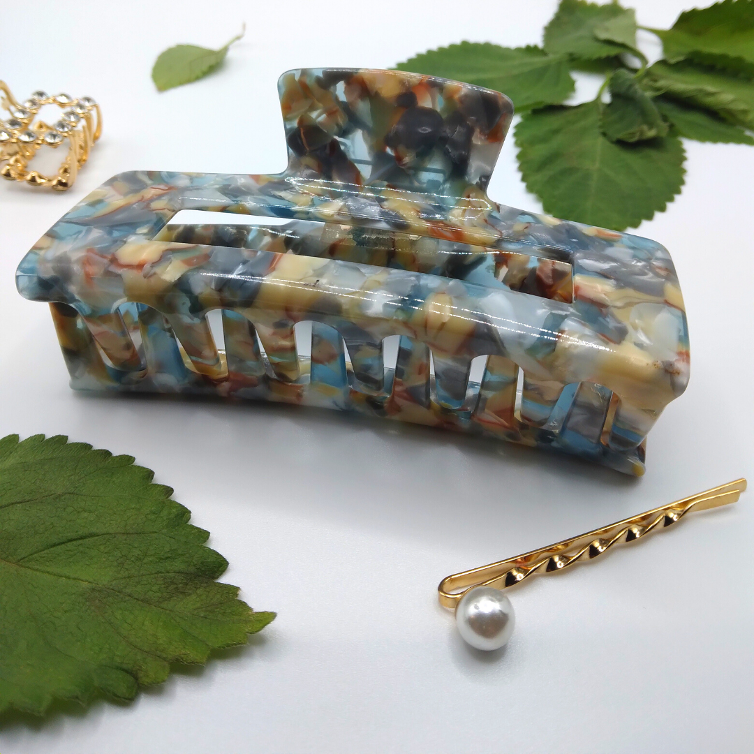 HAIR CLAW | Sea Stone Clip XXL