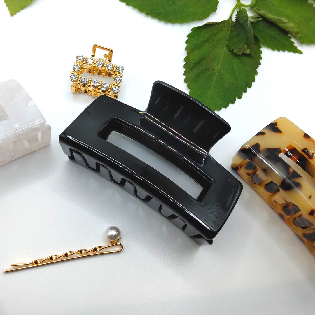 HAIR CLAW | black Clip XL