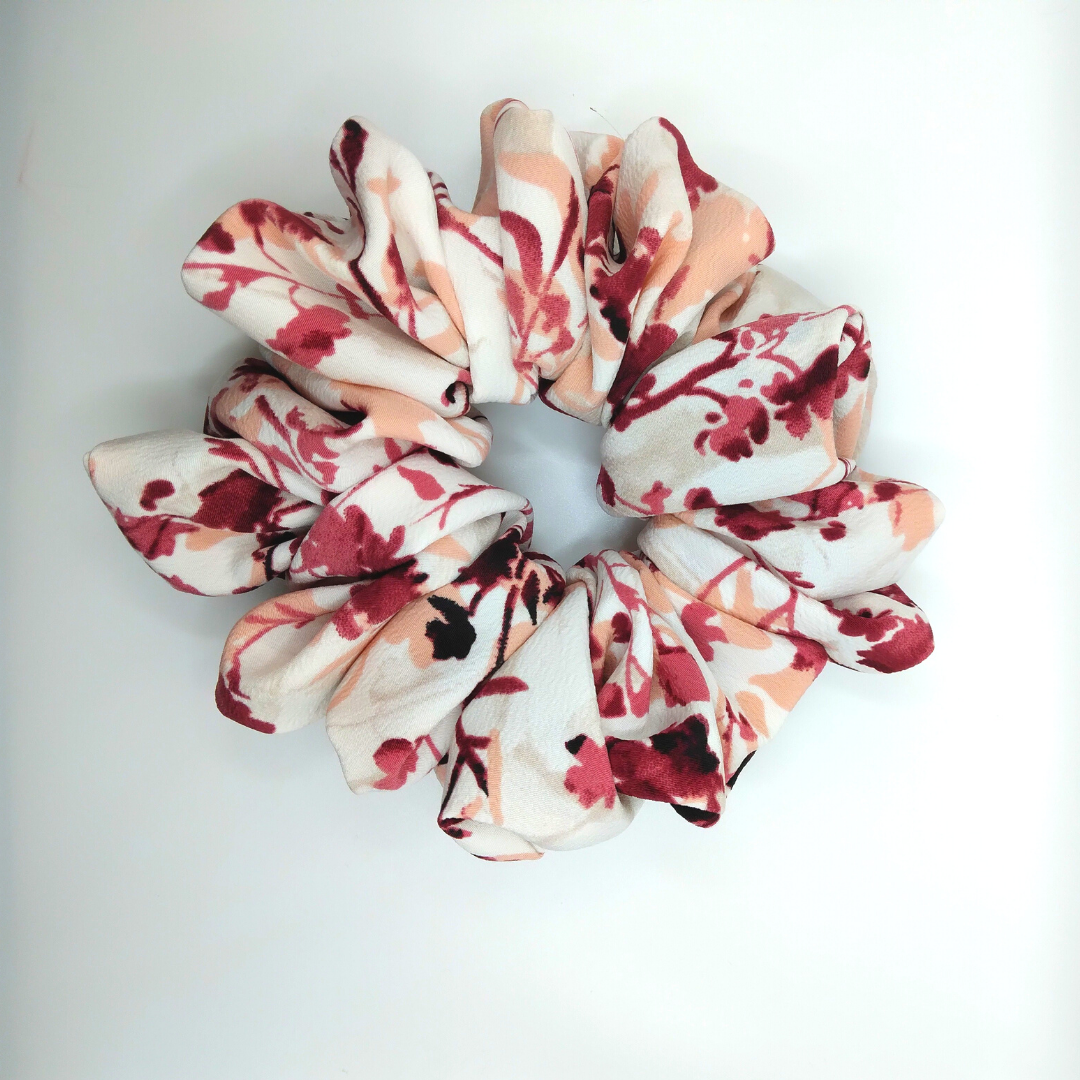 SMALL Scrunchie | Cherry Illusion