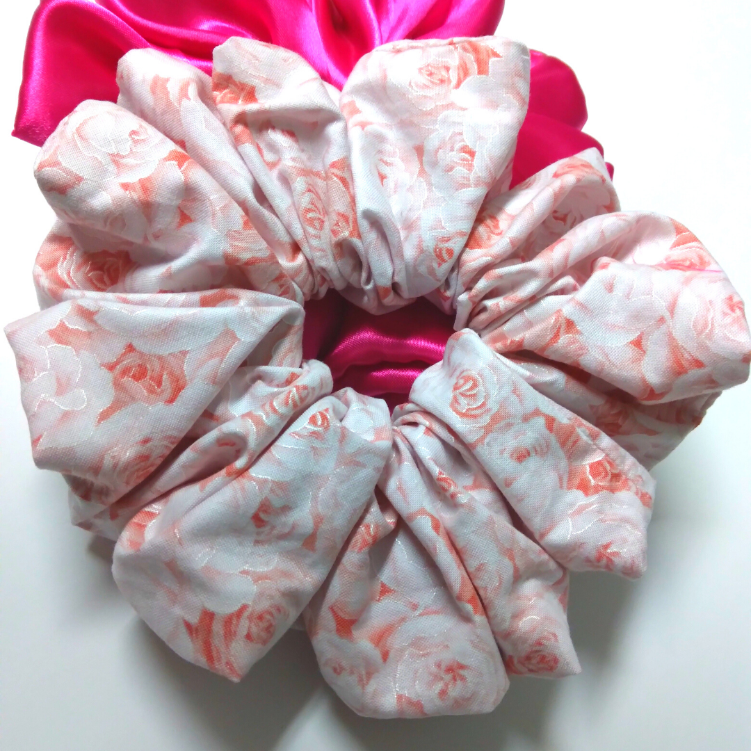 XXL Scrunchie | Cherry Blossom