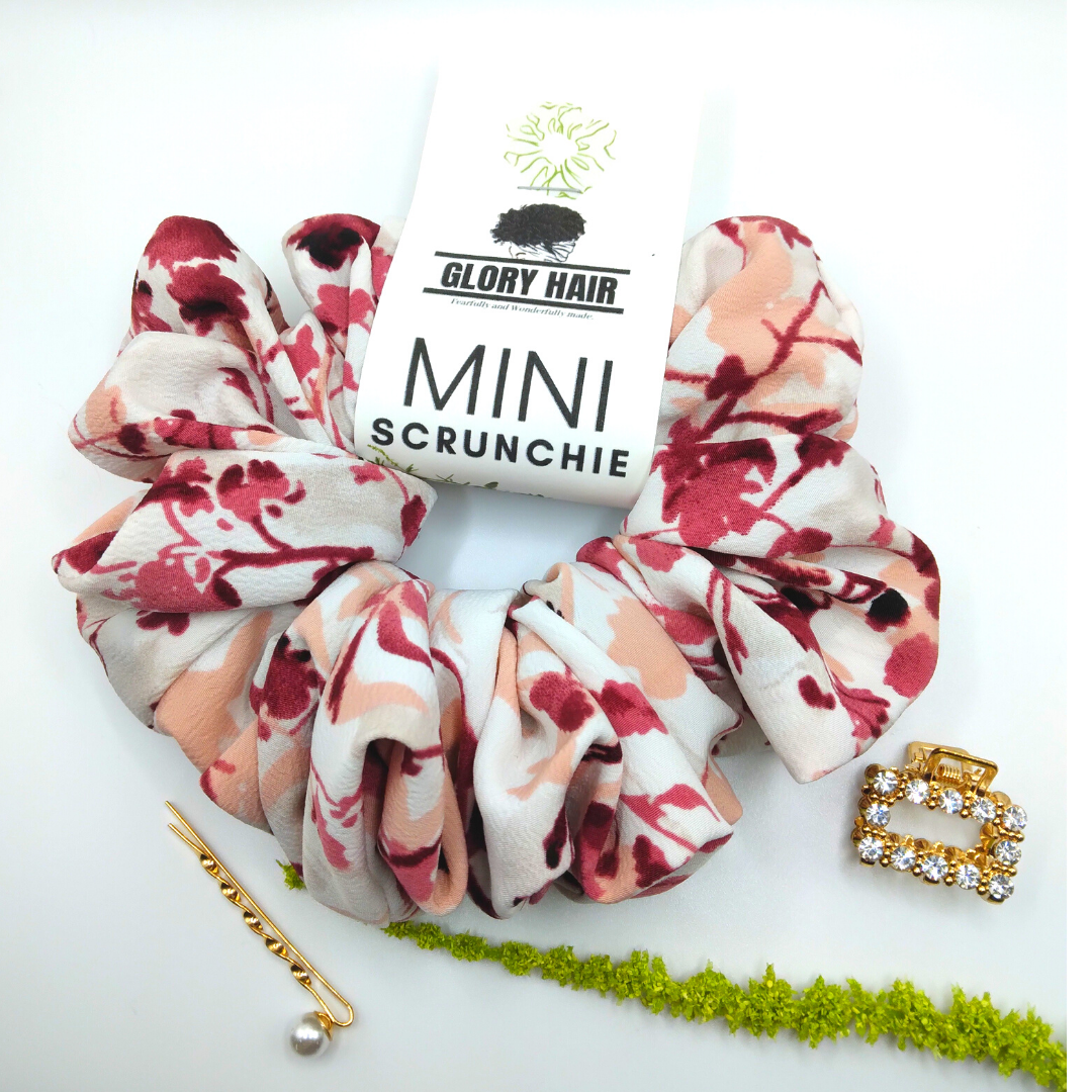 SMALL Scrunchie | Cherry Illusion