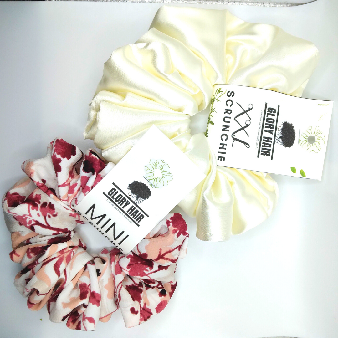 SMALL Scrunchie | Cherry Illusion