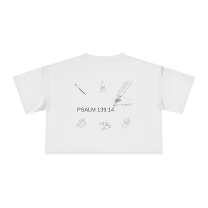 Cute Women's Crop Tee | Women's Shirt | Faith-Based Apparel | Summer Fashion