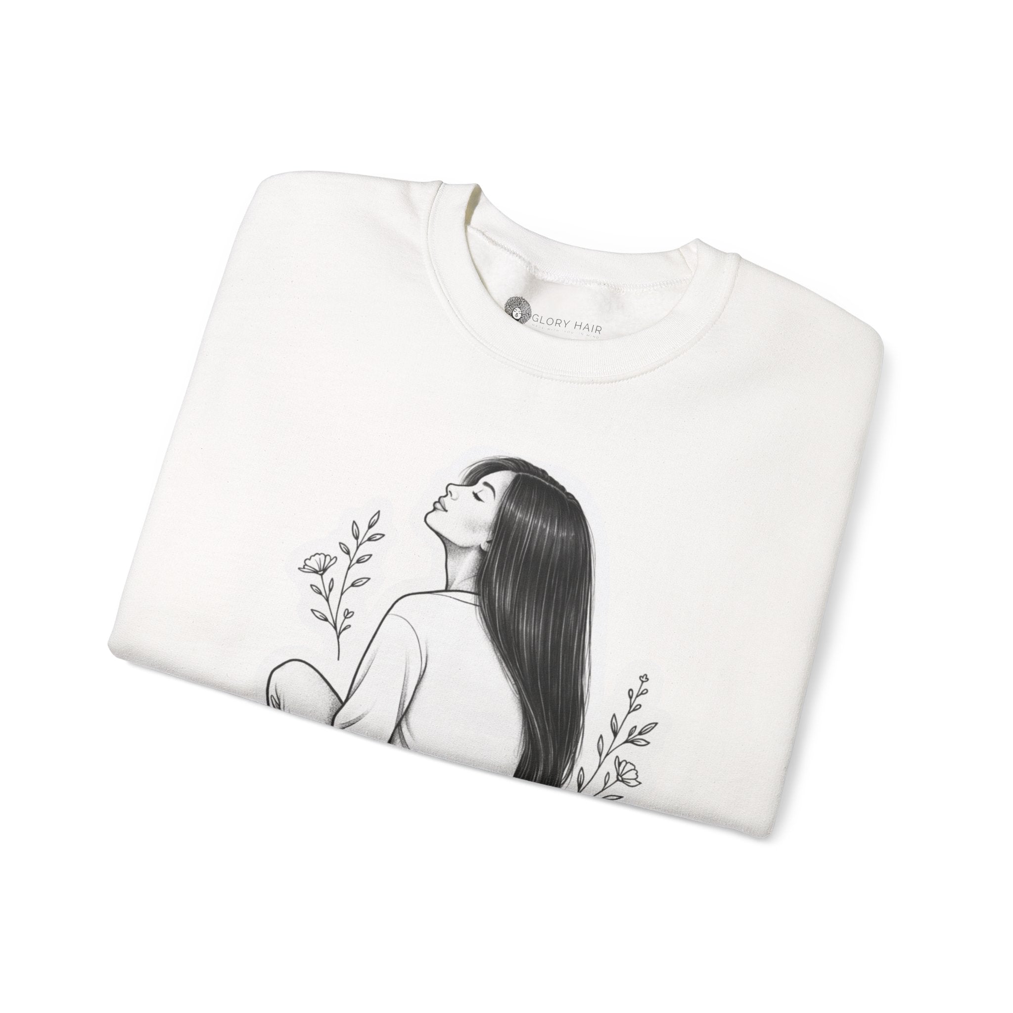 Copy of Hair Custom Made By GOD | Straight+| Bible Scripture Sweater