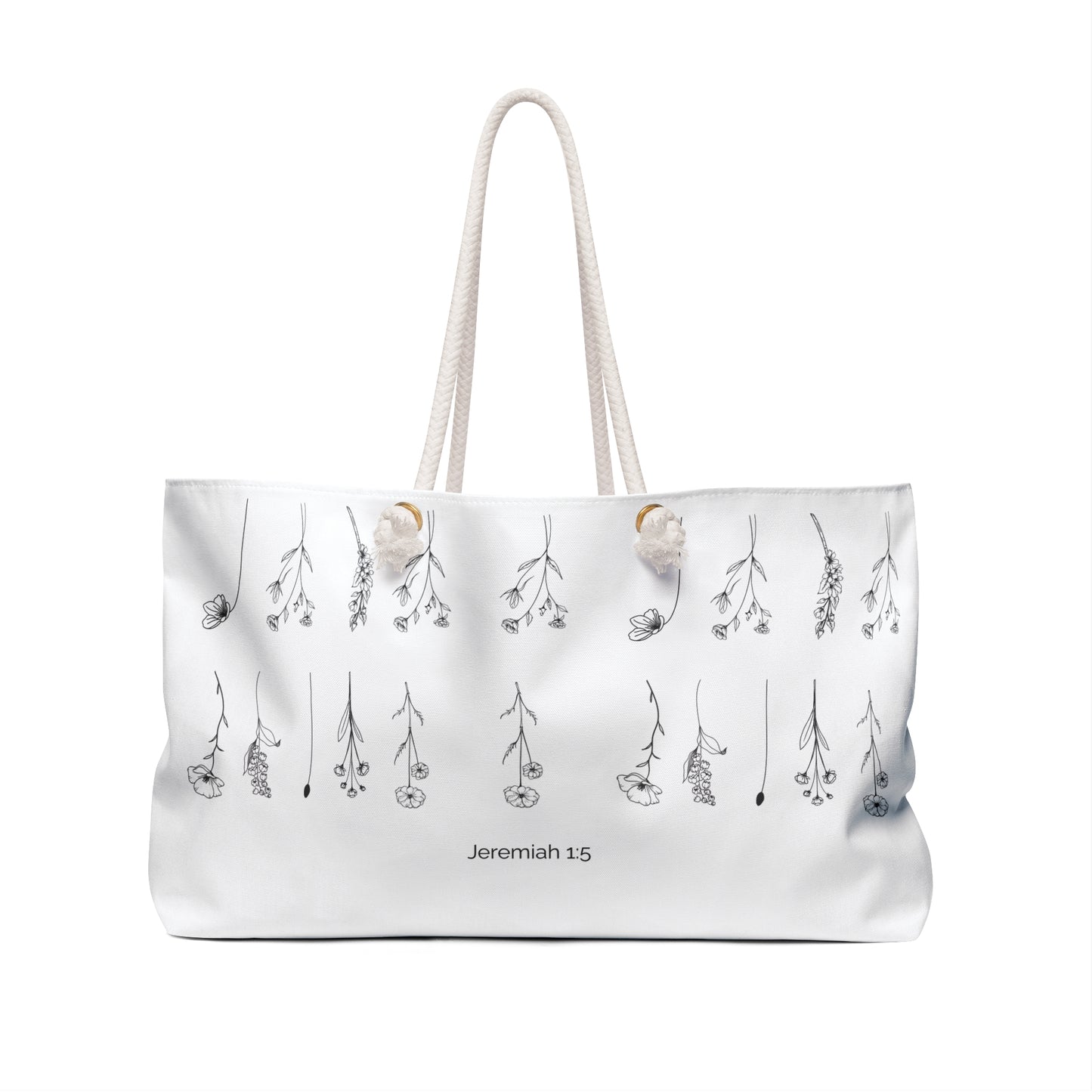 Weekender Bag “Hair, Custom-Made by God”