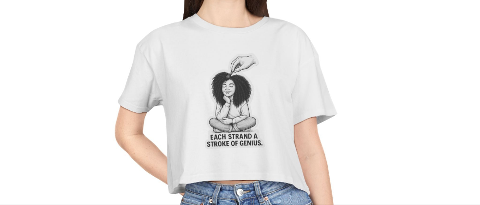 Cute Women's Crop Tee | Women's Shirt | Faith-Based Apparel | Summer Fashion