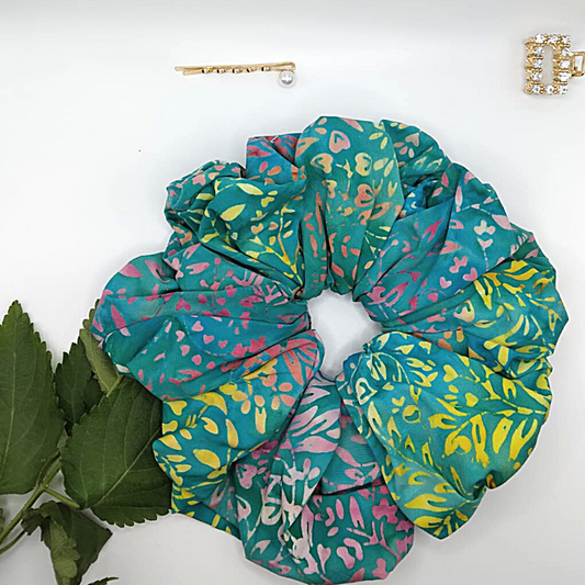 Jumbo Scrunchie | Ocean Reef (Clearance)