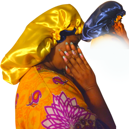 XXL HAIR BONNET | Reversible Satin