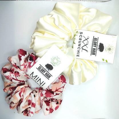 SMALL Scrunchie | Cherry Illusion
